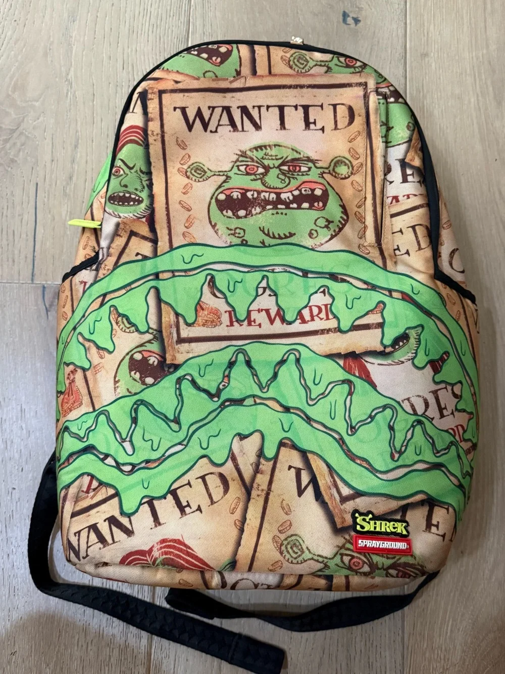 Sprayground Shrek Wanted Backpack